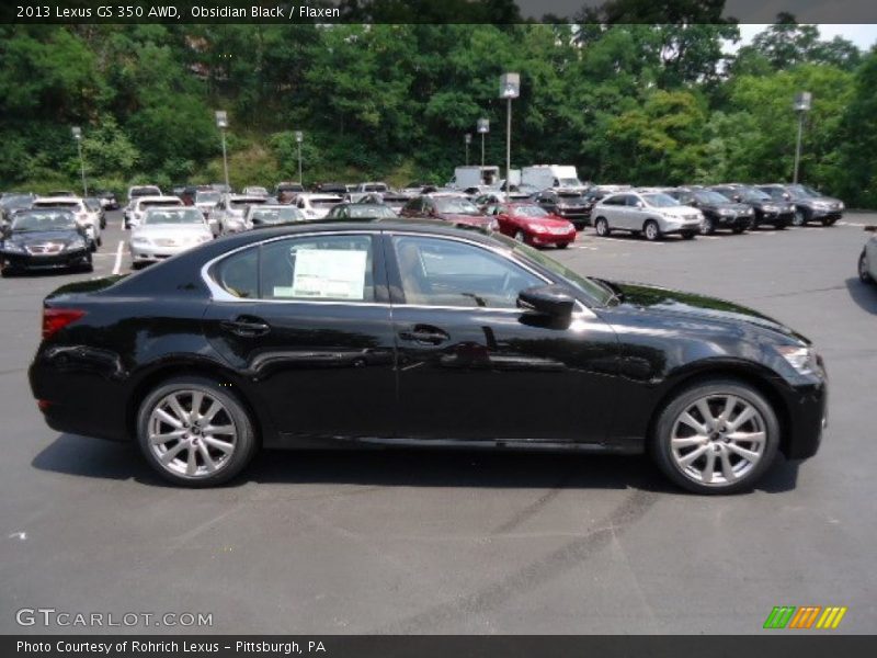 Obsidian Black / Flaxen 2013 Lexus GS 350 AWD