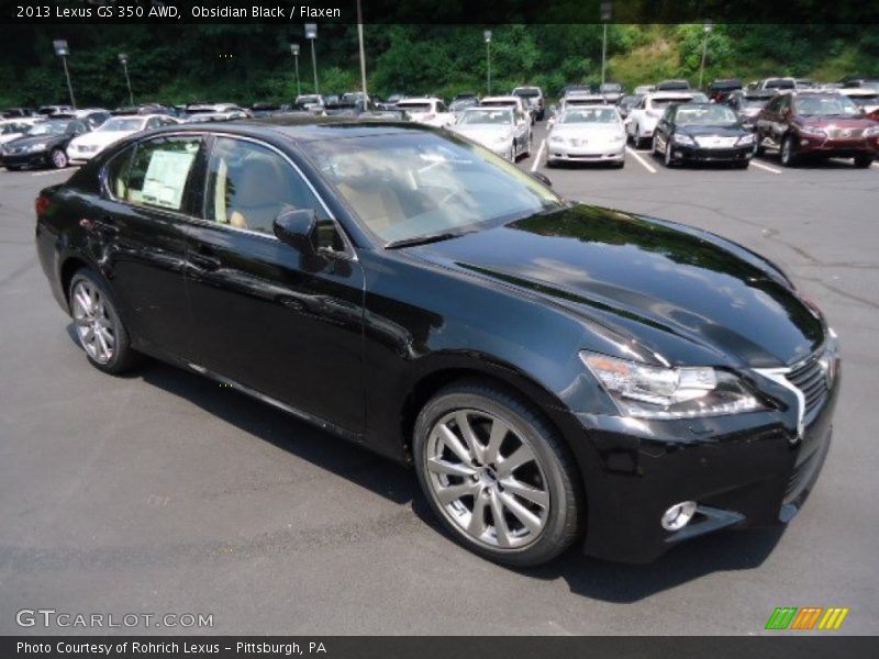 Obsidian Black / Flaxen 2013 Lexus GS 350 AWD