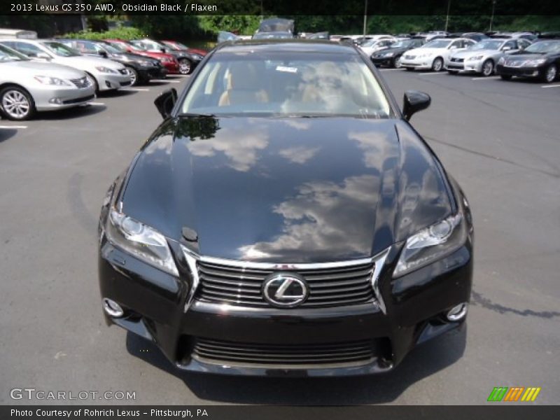 Obsidian Black / Flaxen 2013 Lexus GS 350 AWD