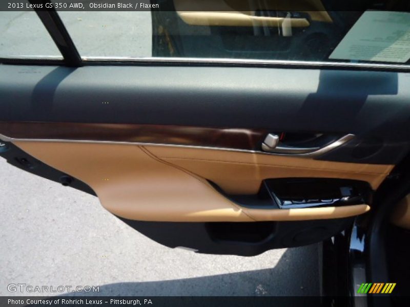 Obsidian Black / Flaxen 2013 Lexus GS 350 AWD