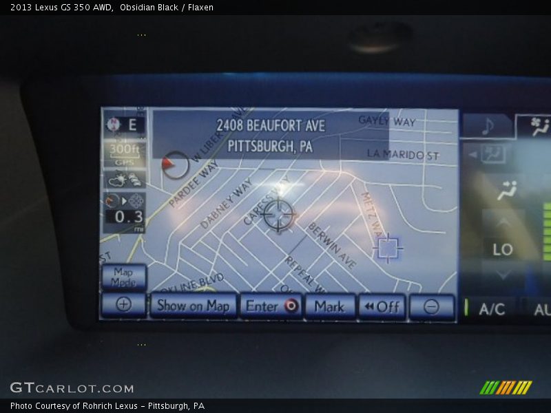 Obsidian Black / Flaxen 2013 Lexus GS 350 AWD