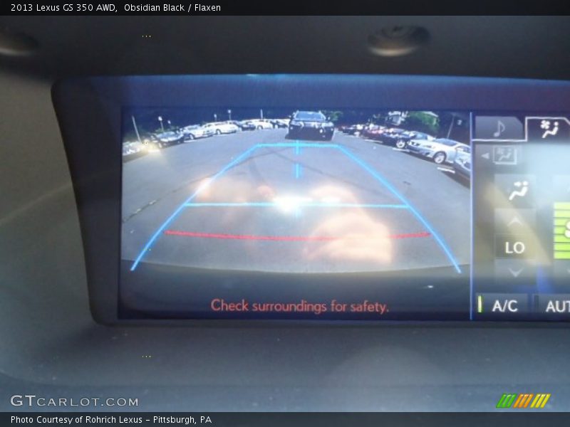 Obsidian Black / Flaxen 2013 Lexus GS 350 AWD