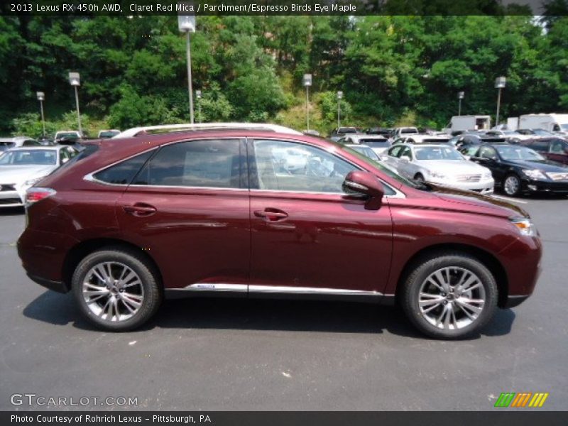  2013 RX 450h AWD Claret Red Mica