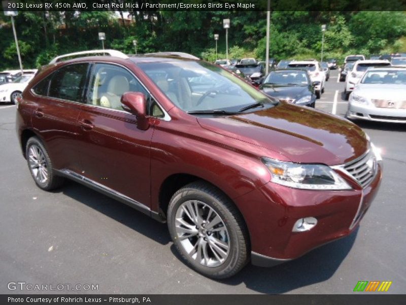 Front 3/4 View of 2013 RX 450h AWD