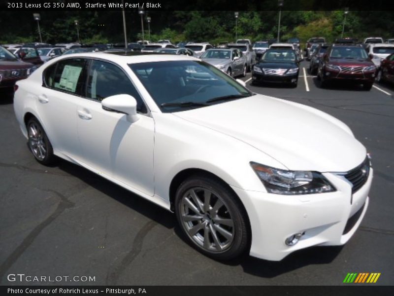 Starfire White Pearl / Black 2013 Lexus GS 350 AWD