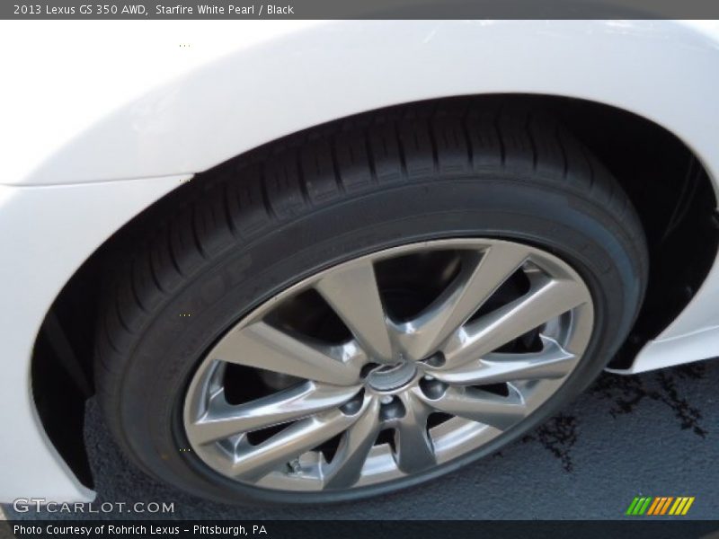 Starfire White Pearl / Black 2013 Lexus GS 350 AWD