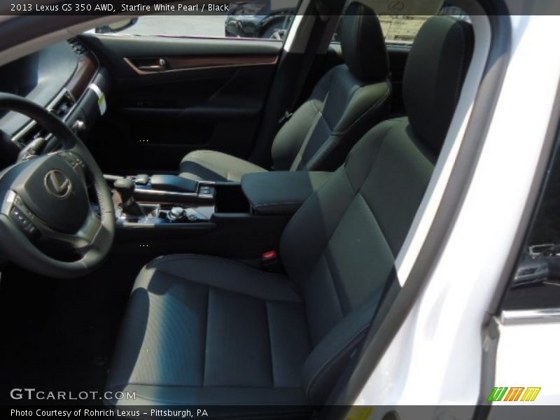 Starfire White Pearl / Black 2013 Lexus GS 350 AWD