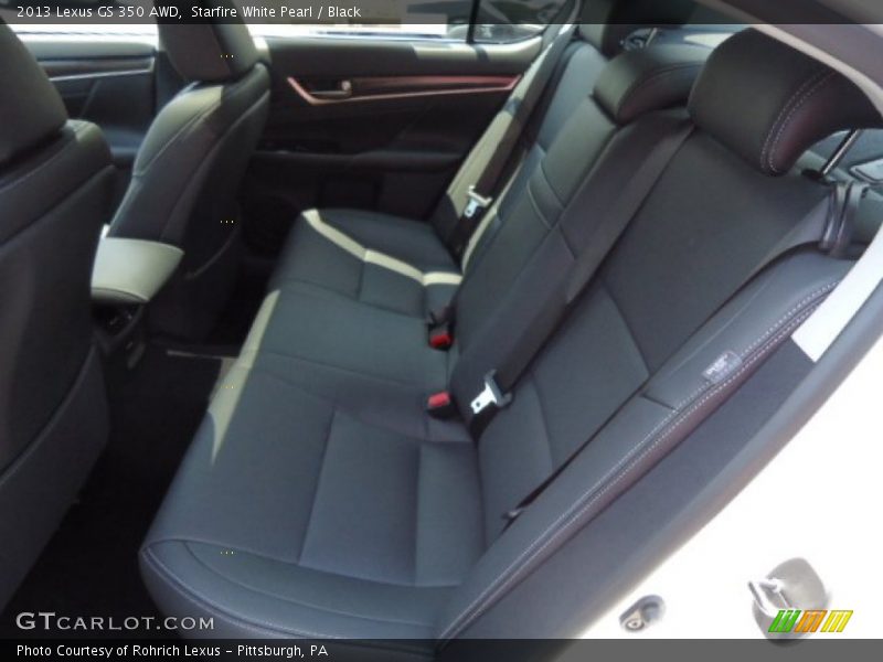 Starfire White Pearl / Black 2013 Lexus GS 350 AWD