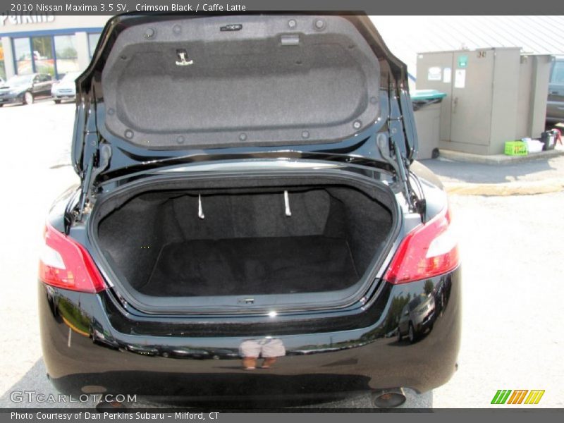 Crimson Black / Caffe Latte 2010 Nissan Maxima 3.5 SV