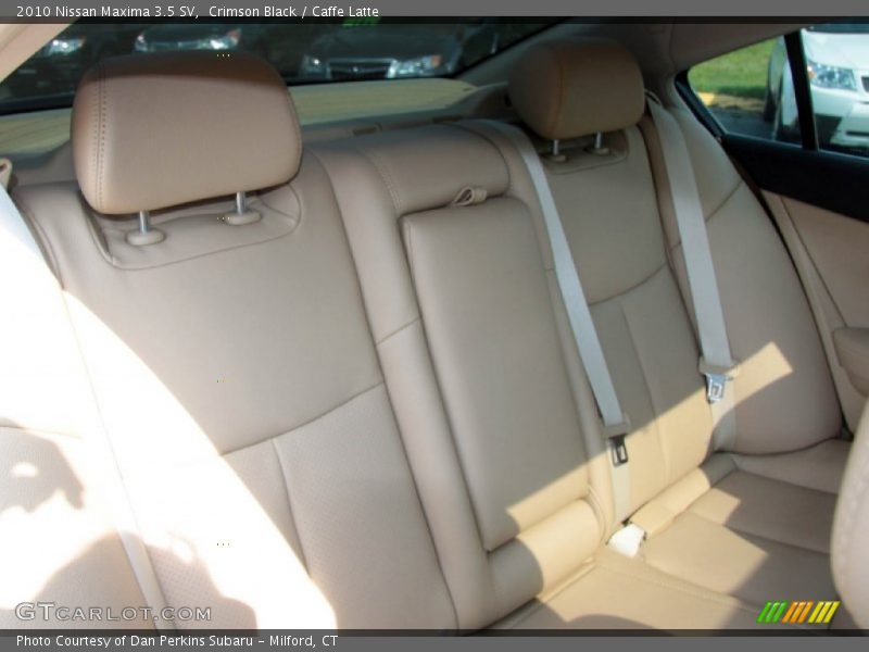 Crimson Black / Caffe Latte 2010 Nissan Maxima 3.5 SV