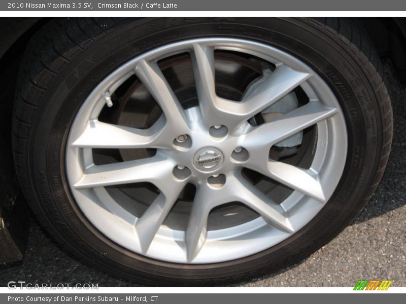 Crimson Black / Caffe Latte 2010 Nissan Maxima 3.5 SV