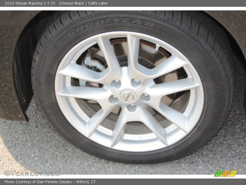 Crimson Black / Caffe Latte 2010 Nissan Maxima 3.5 SV