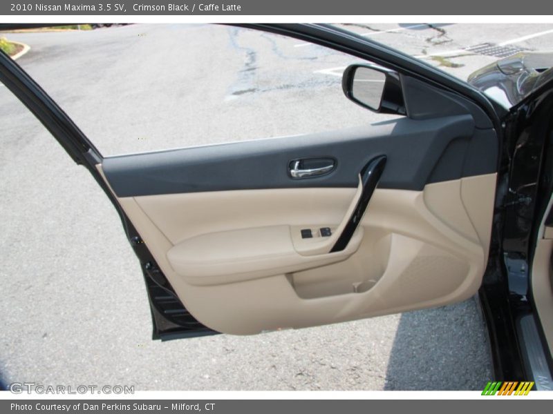 Crimson Black / Caffe Latte 2010 Nissan Maxima 3.5 SV