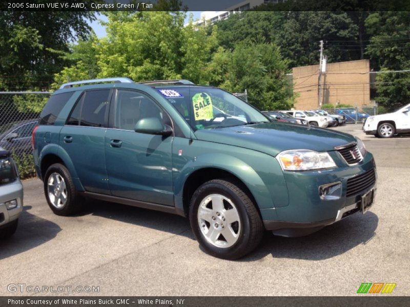 Cypress Green / Tan 2006 Saturn VUE V6 AWD