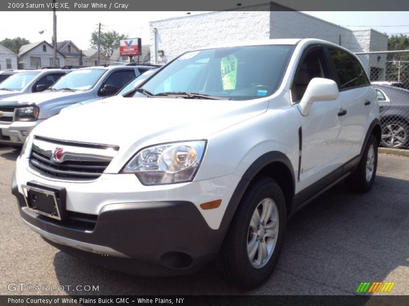Polar White / Gray 2009 Saturn VUE XE