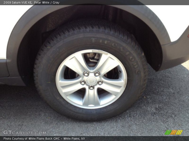 Polar White / Gray 2009 Saturn VUE XE