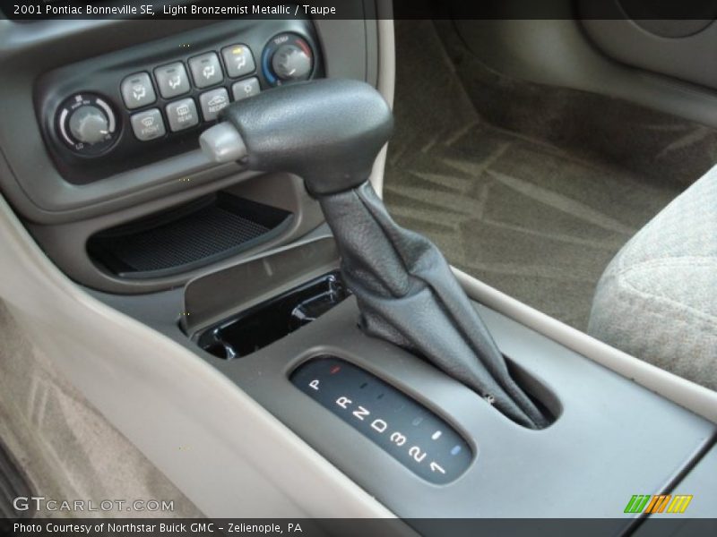 Light Bronzemist Metallic / Taupe 2001 Pontiac Bonneville SE