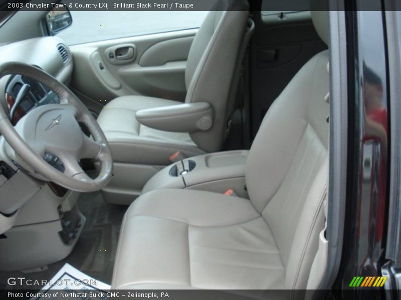  2003 Town & Country LXi Taupe Interior
