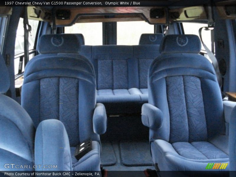  1997 Chevy Van G1500 Passenger Conversion Blue Interior