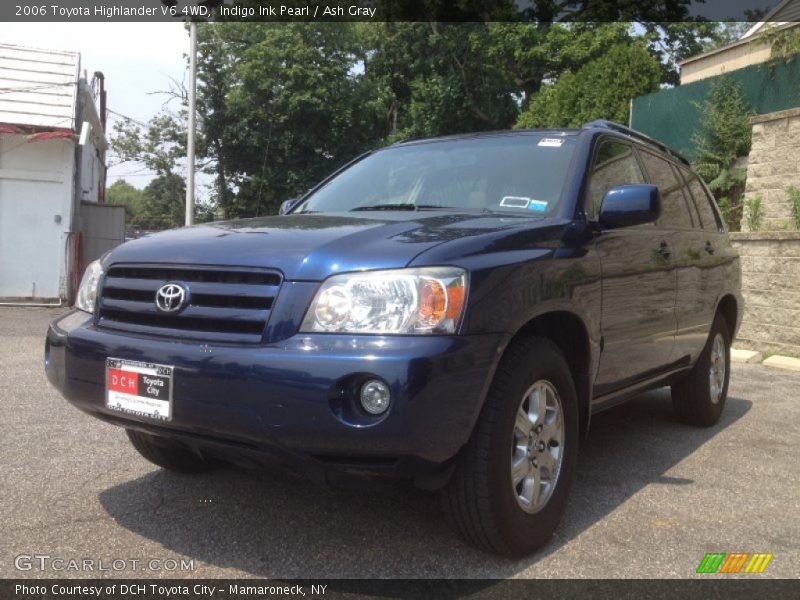 Indigo Ink Pearl / Ash Gray 2006 Toyota Highlander V6 4WD