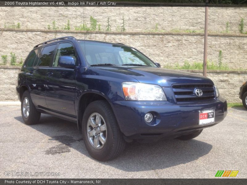Indigo Ink Pearl / Ash Gray 2006 Toyota Highlander V6 4WD