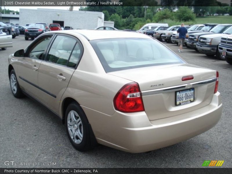 Light Driftwood Metallic / Neutral Beige 2005 Chevrolet Malibu Sedan