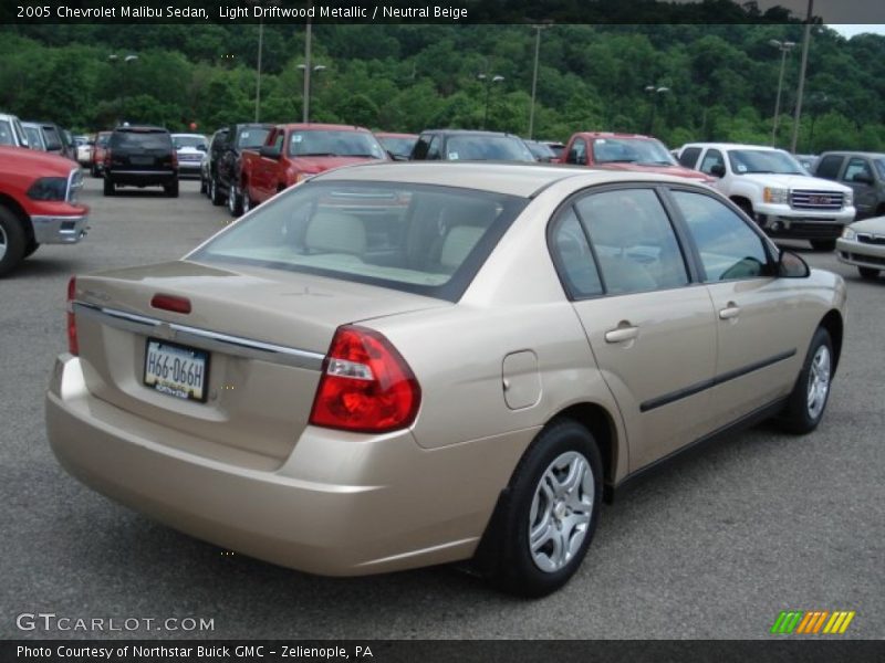 Light Driftwood Metallic / Neutral Beige 2005 Chevrolet Malibu Sedan