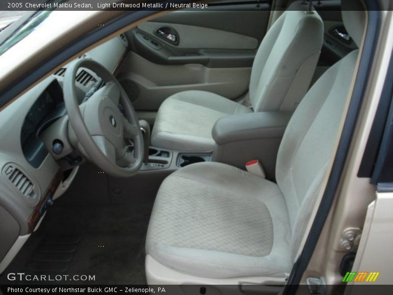 Light Driftwood Metallic / Neutral Beige 2005 Chevrolet Malibu Sedan