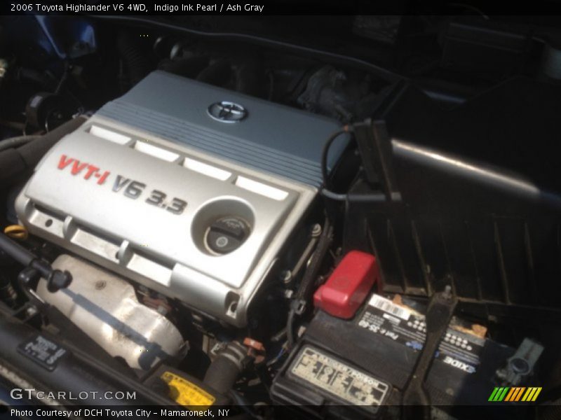 Indigo Ink Pearl / Ash Gray 2006 Toyota Highlander V6 4WD