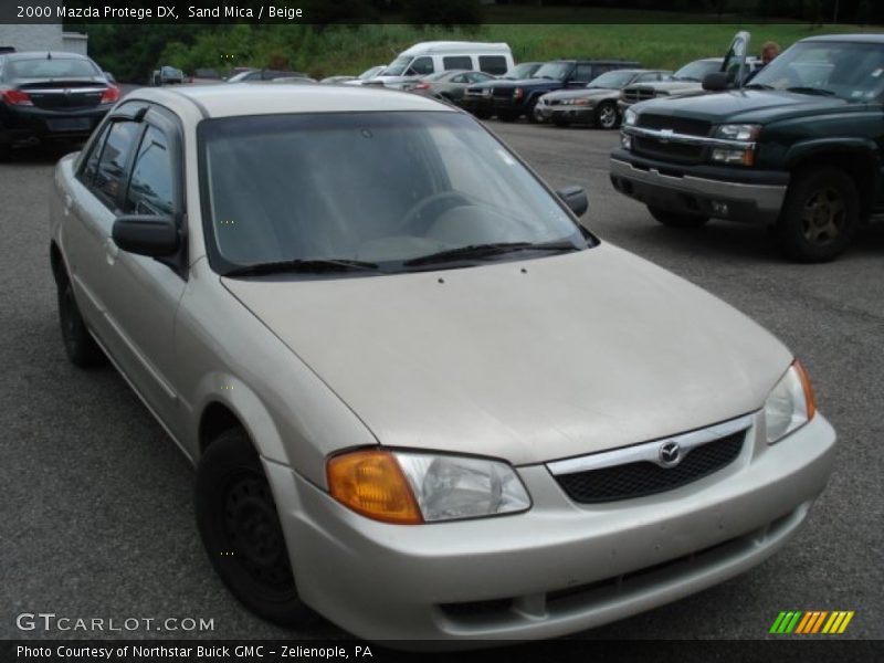 Sand Mica / Beige 2000 Mazda Protege DX