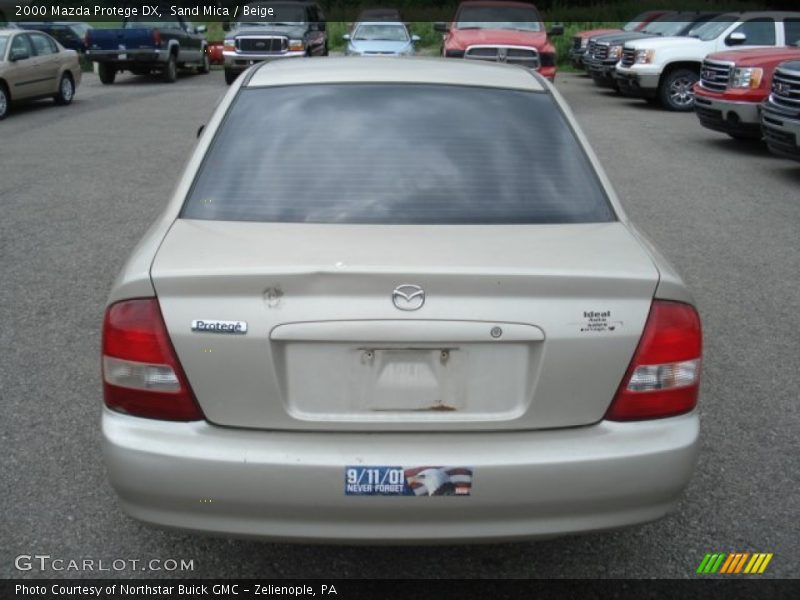 Sand Mica / Beige 2000 Mazda Protege DX