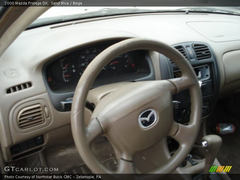 Sand Mica / Beige 2000 Mazda Protege DX