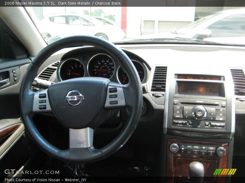 Dark Slate Metallic / Charcoal Black 2008 Nissan Maxima 3.5 SL