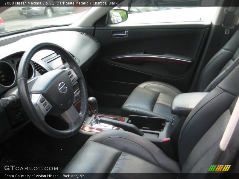 Dark Slate Metallic / Charcoal Black 2008 Nissan Maxima 3.5 SL