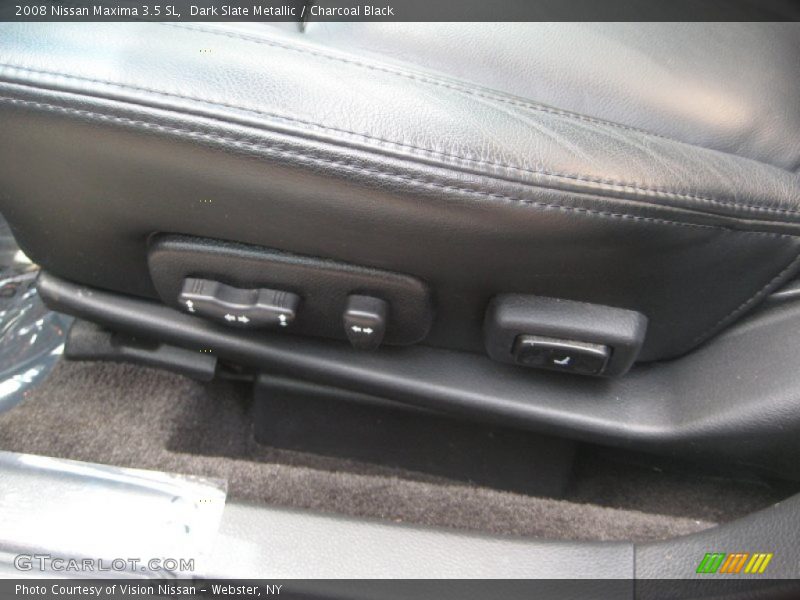 Dark Slate Metallic / Charcoal Black 2008 Nissan Maxima 3.5 SL