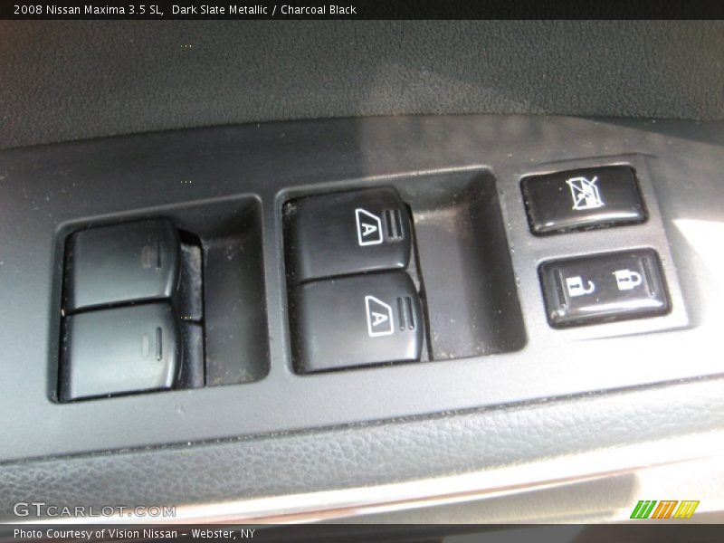 Dark Slate Metallic / Charcoal Black 2008 Nissan Maxima 3.5 SL