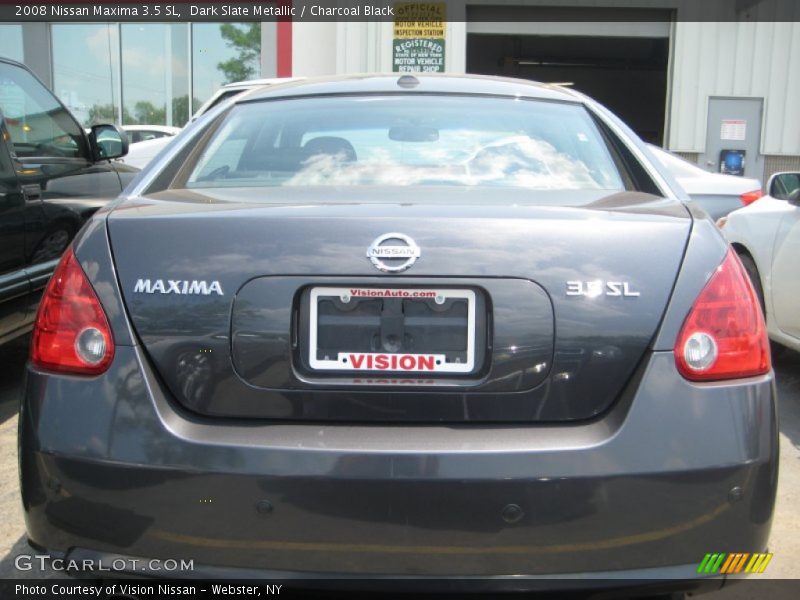 Dark Slate Metallic / Charcoal Black 2008 Nissan Maxima 3.5 SL