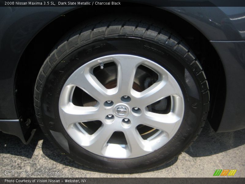 Dark Slate Metallic / Charcoal Black 2008 Nissan Maxima 3.5 SL
