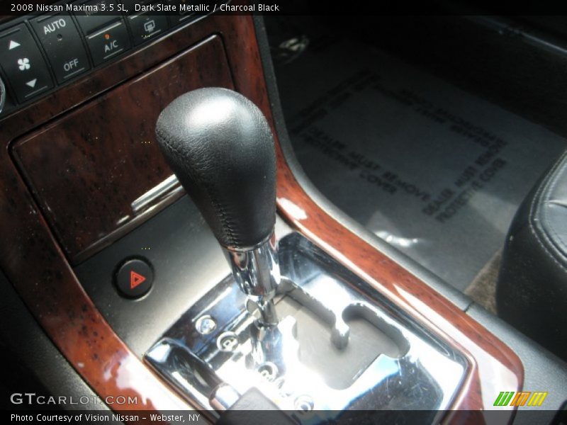 Dark Slate Metallic / Charcoal Black 2008 Nissan Maxima 3.5 SL