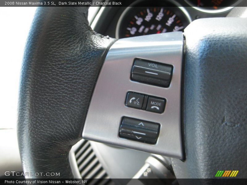 Dark Slate Metallic / Charcoal Black 2008 Nissan Maxima 3.5 SL