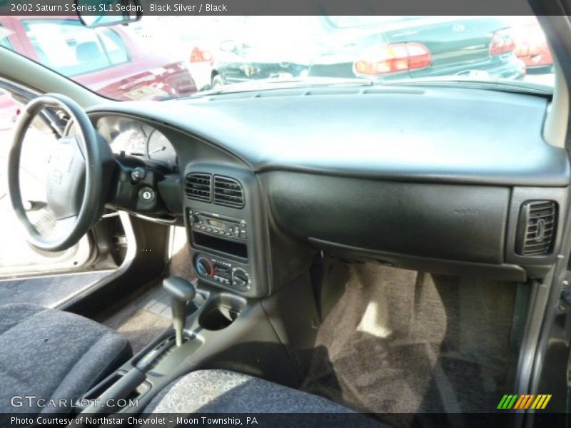 Black Silver / Black 2002 Saturn S Series SL1 Sedan