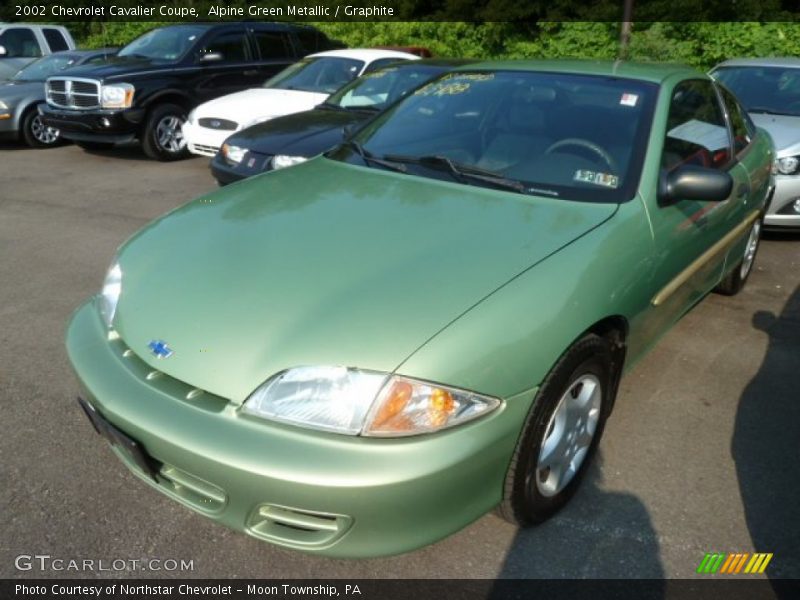 Front 3/4 View of 2002 Cavalier Coupe