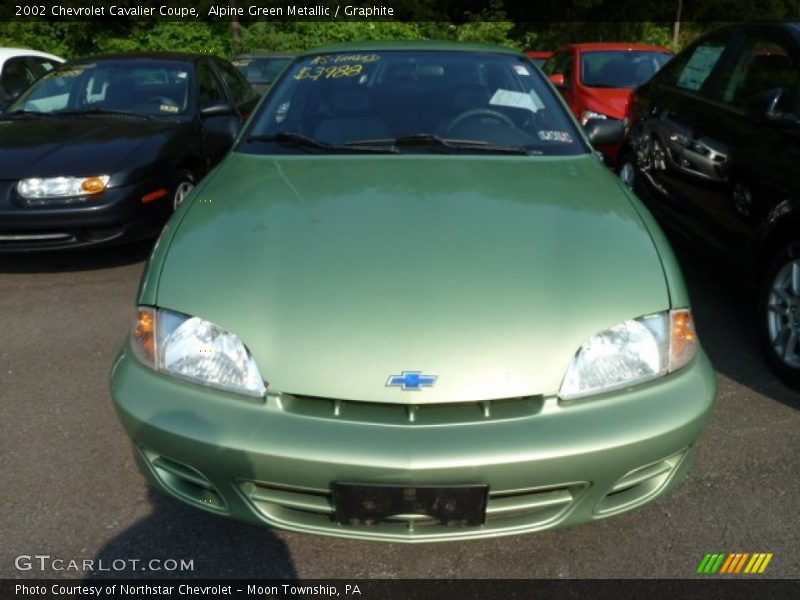 2002 Cavalier Coupe Alpine Green Metallic