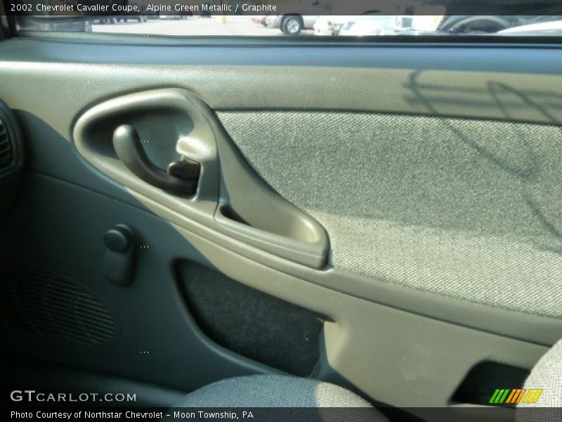 Alpine Green Metallic / Graphite 2002 Chevrolet Cavalier Coupe