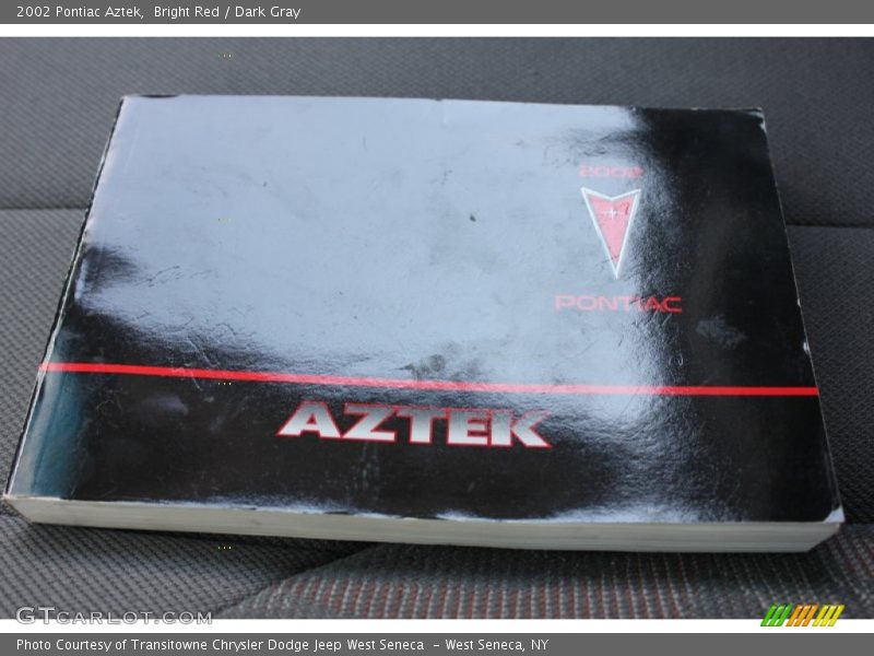 Bright Red / Dark Gray 2002 Pontiac Aztek