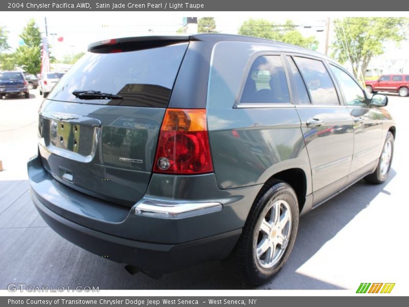 Satin Jade Green Pearl / Light Taupe 2004 Chrysler Pacifica AWD