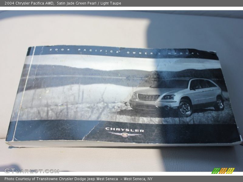 Satin Jade Green Pearl / Light Taupe 2004 Chrysler Pacifica AWD