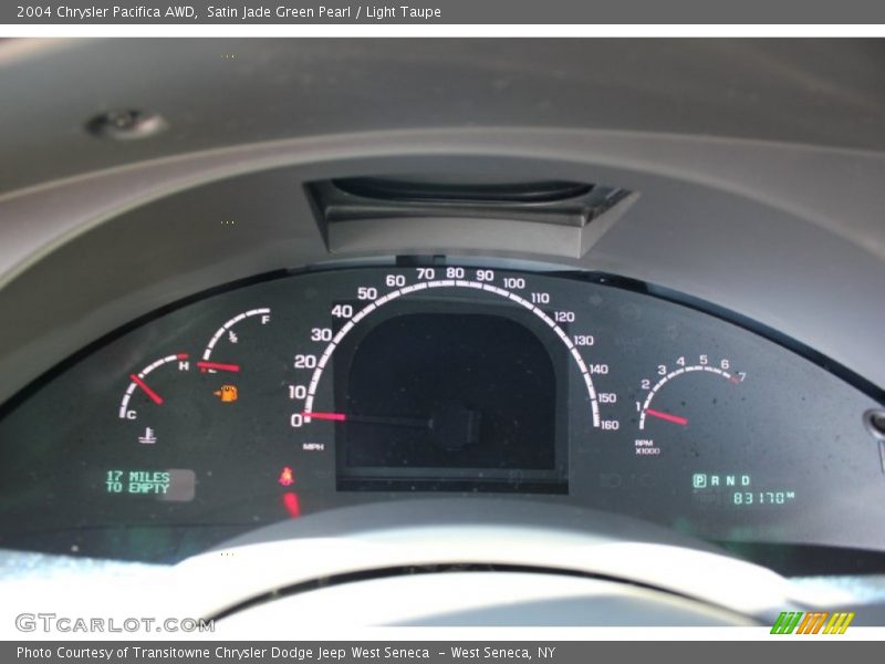Satin Jade Green Pearl / Light Taupe 2004 Chrysler Pacifica AWD
