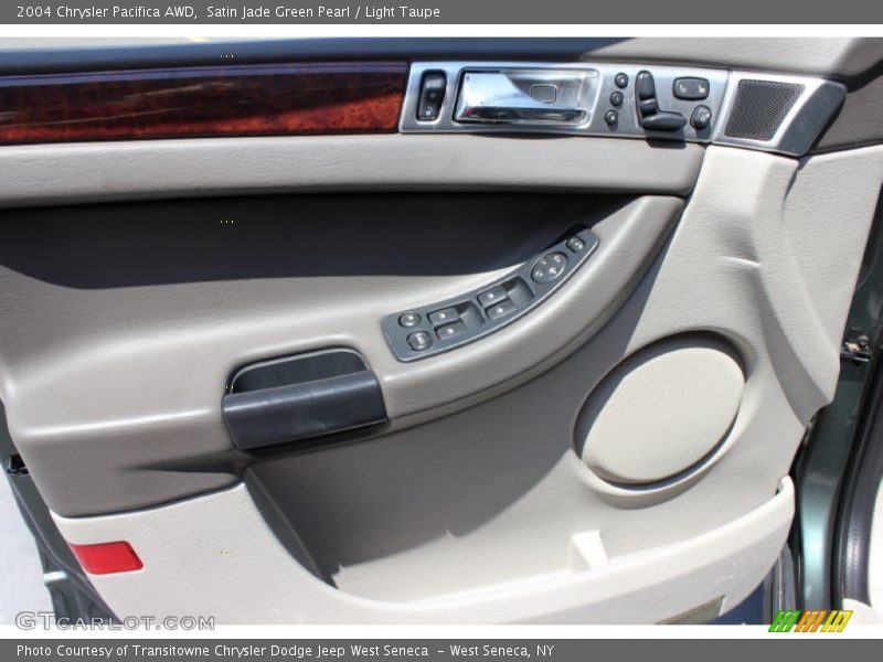 Satin Jade Green Pearl / Light Taupe 2004 Chrysler Pacifica AWD