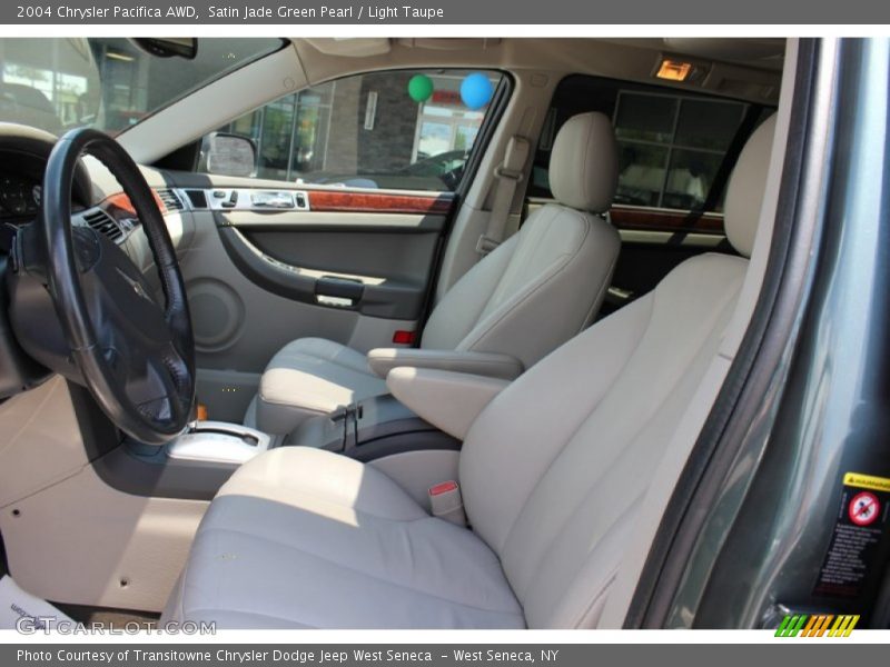 Satin Jade Green Pearl / Light Taupe 2004 Chrysler Pacifica AWD